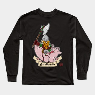 Warrior Dwarf - The Beatable Dwarf Long Sleeve T-Shirt